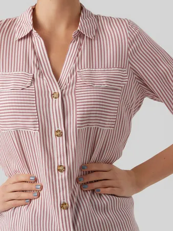 Vmbumpy L/s Shirt New Wvn Ga N