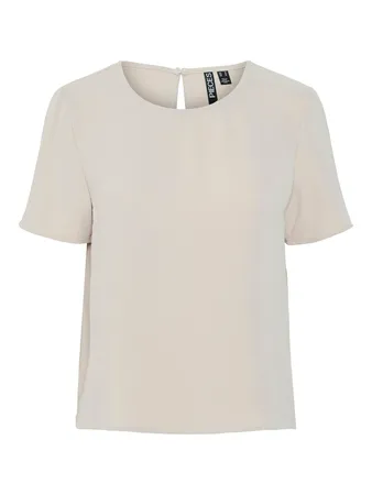 Pcanna Ss O-neck Top Noos Bc
