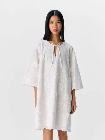 Objmini Re 3/4 O-neck Short Dr