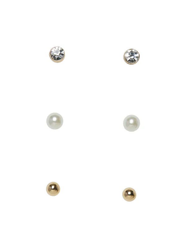 Pcjessi 3-pack Earstud D2d Flow