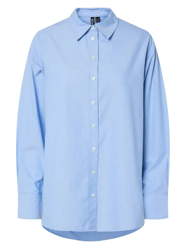 Pcpoppy Ls Oxford Loose Shirt
